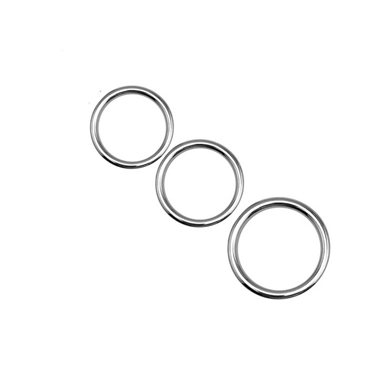 Cockring - Seamless Stainless Steel Penis Ring