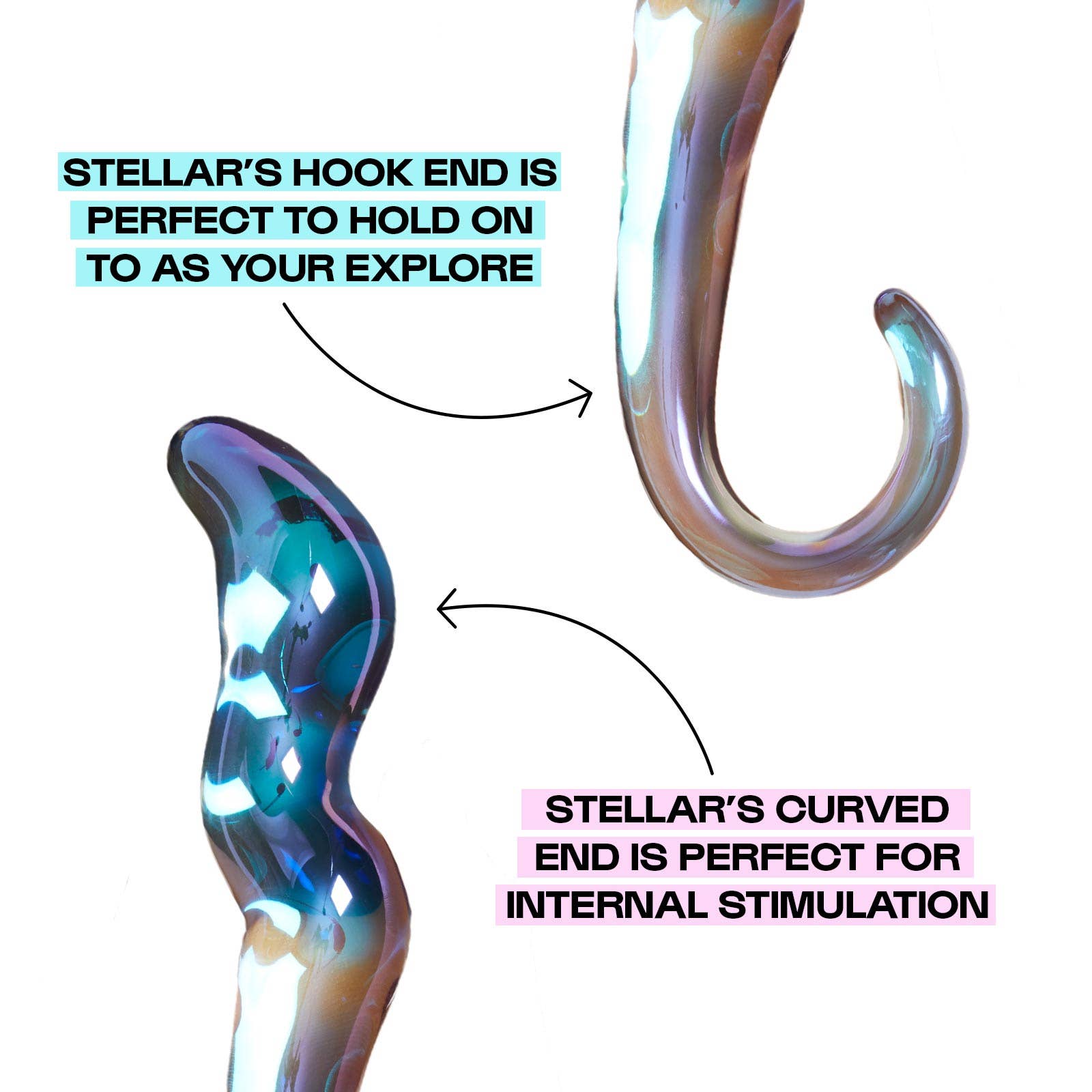 Stellar Borosilicate Glass Hypoallergenic Sex Toy