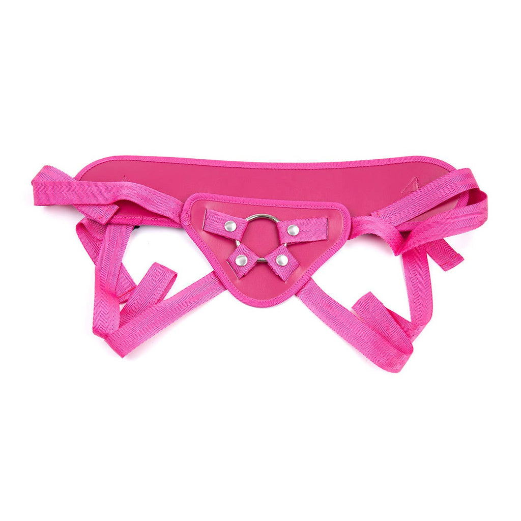 Strap On - Vegan Leather Harness - Pink