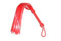 Flogger - Silicone 28" Whip 36 Tail Red Flogger