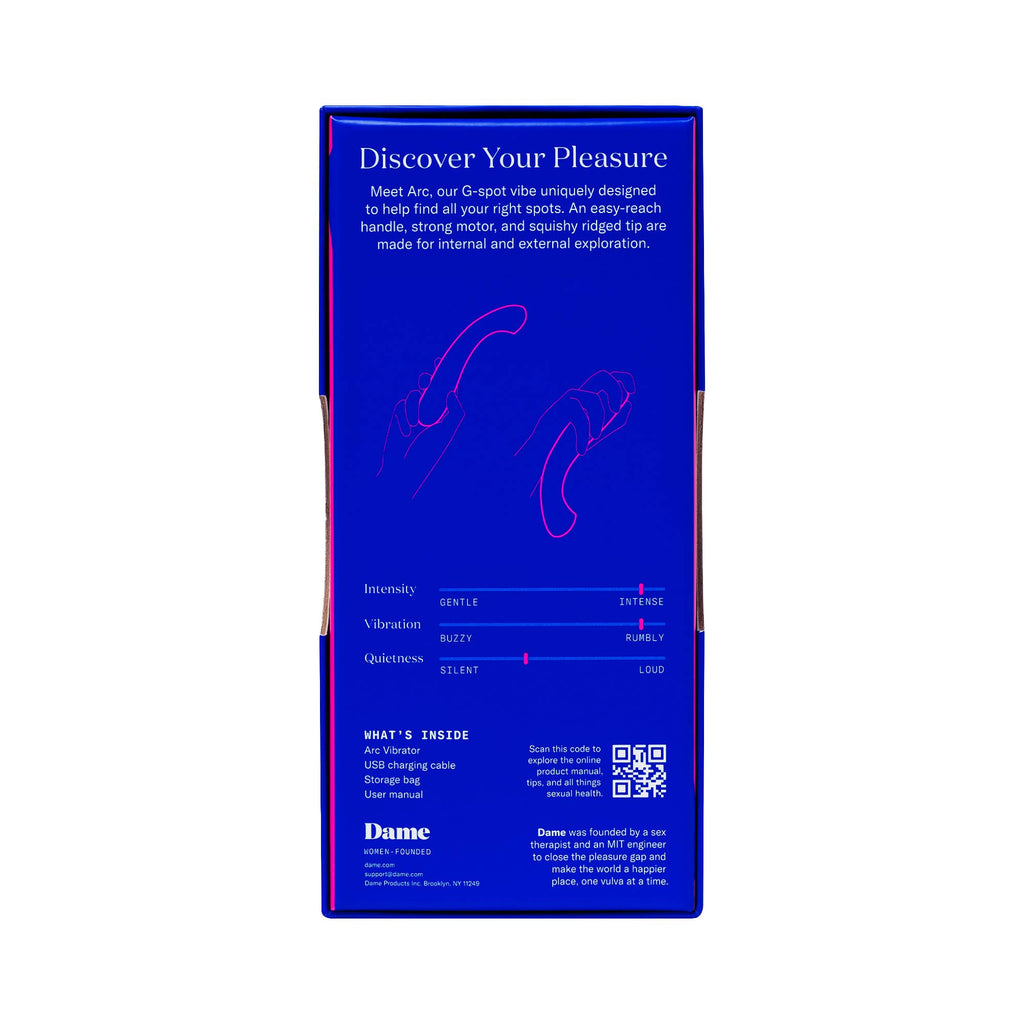 Arc Vibrator - Plum | G-Spot & Clitoral Stimulation