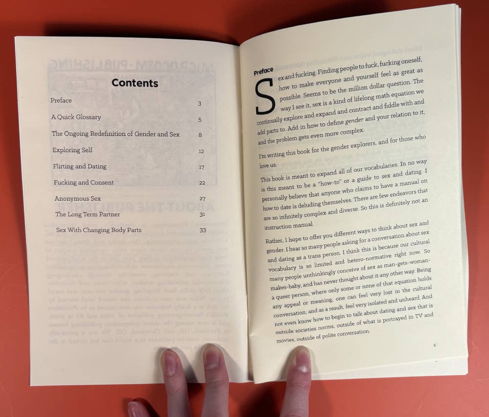 Sex Without Roles: A Guide to Transcend Gender (Zine)