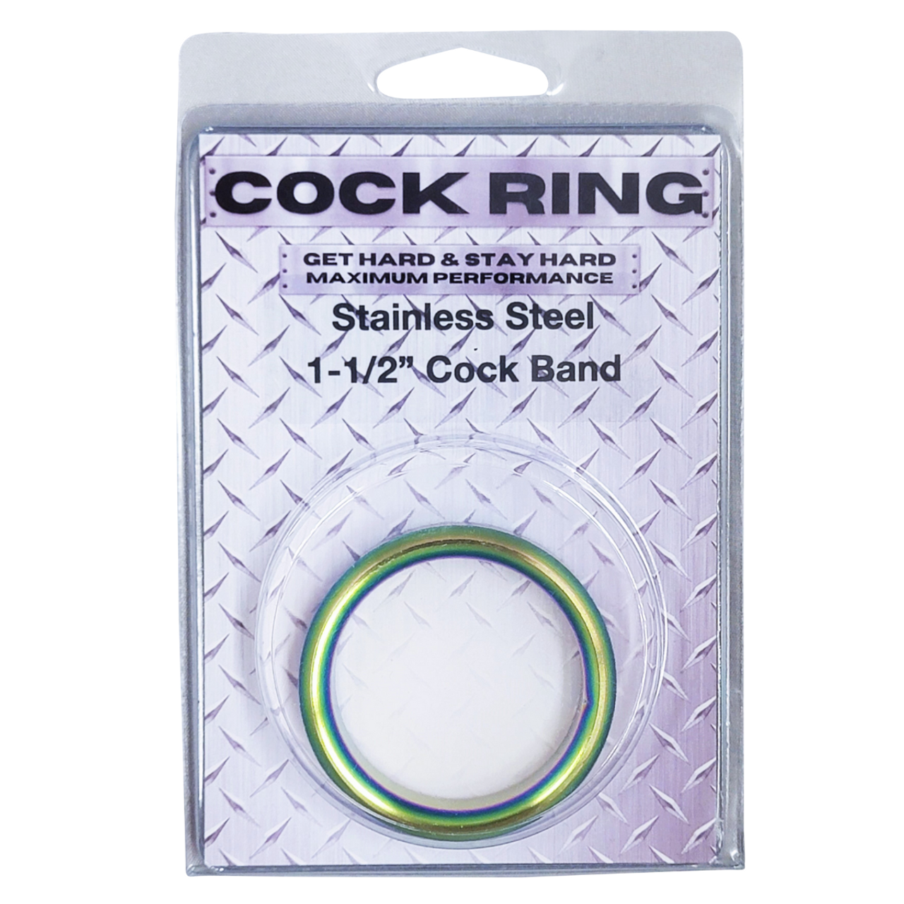 Cockring - Seamless Stainless Steel Penis Ring