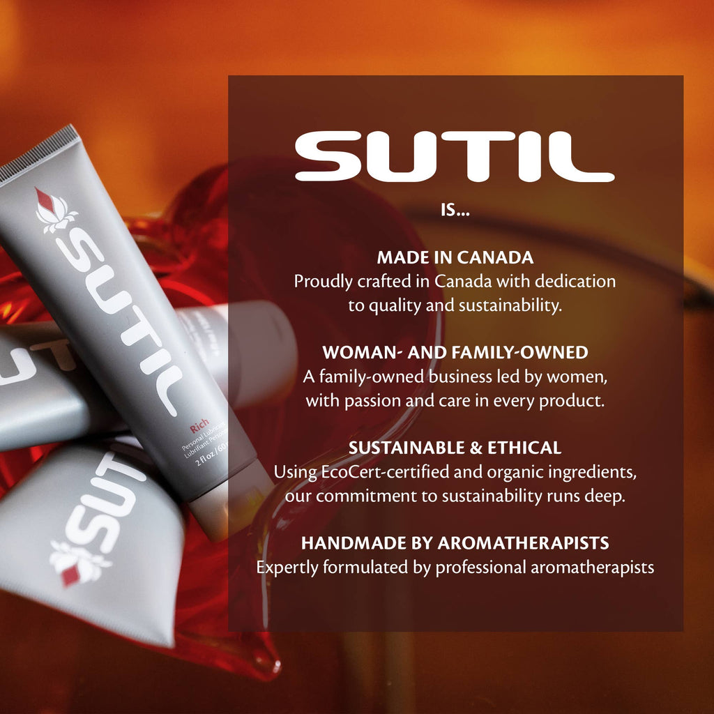 Sutil Rich - Water-based Lubricant with Hyaluronic Acid
