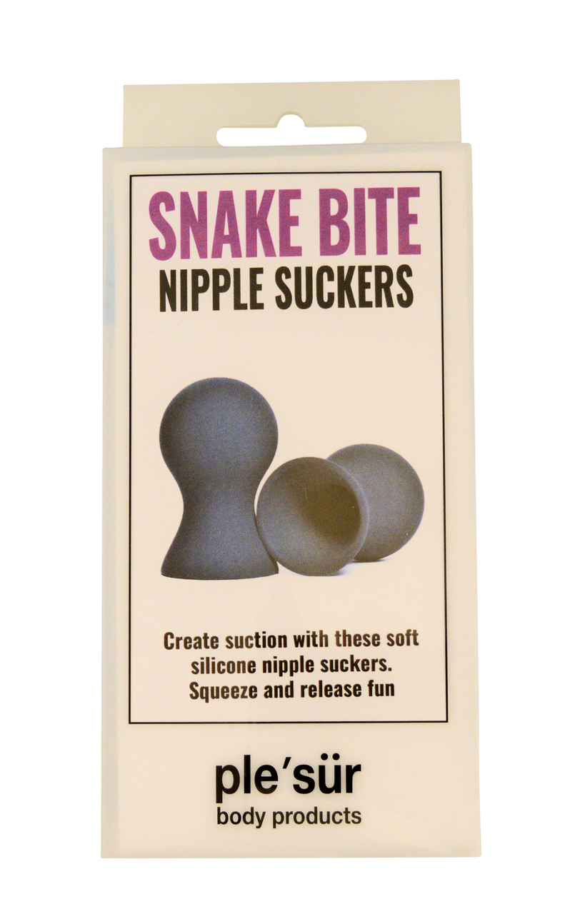 "Snakebite" Silicone Nipple Suckers