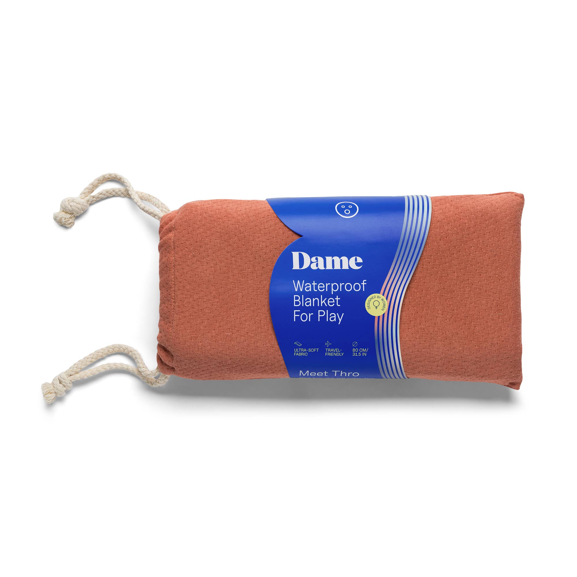 Thro Waterproof Play Blanket – Copper (Portable Cover)