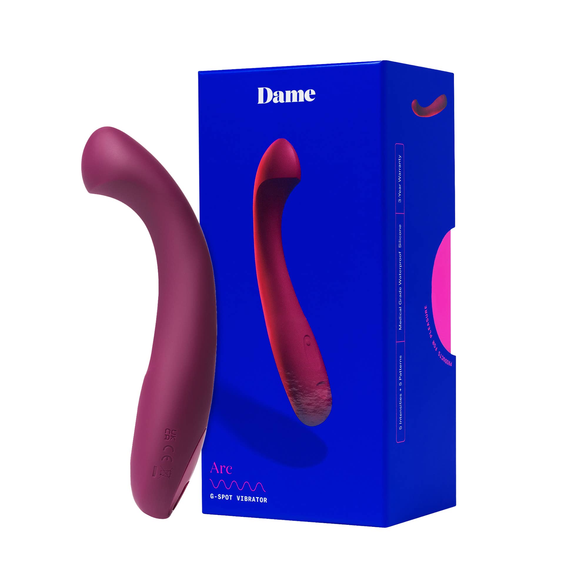 Arc Vibrator - Plum | G-Spot & Clitoral Stimulation