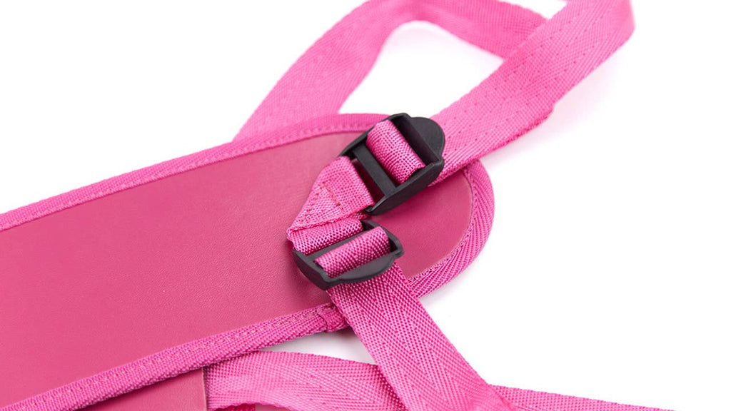Strap On - Vegan Leather Harness - Pink