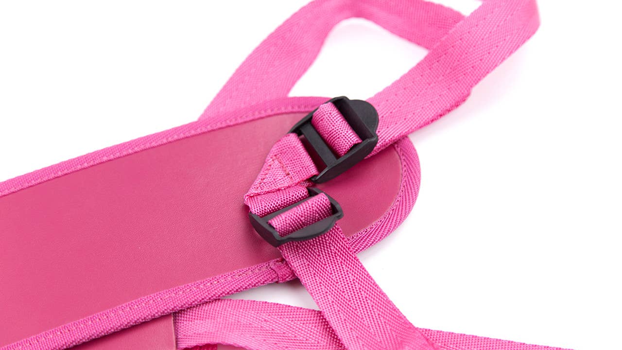 Strap On - Vegan Leather Harness - Pink