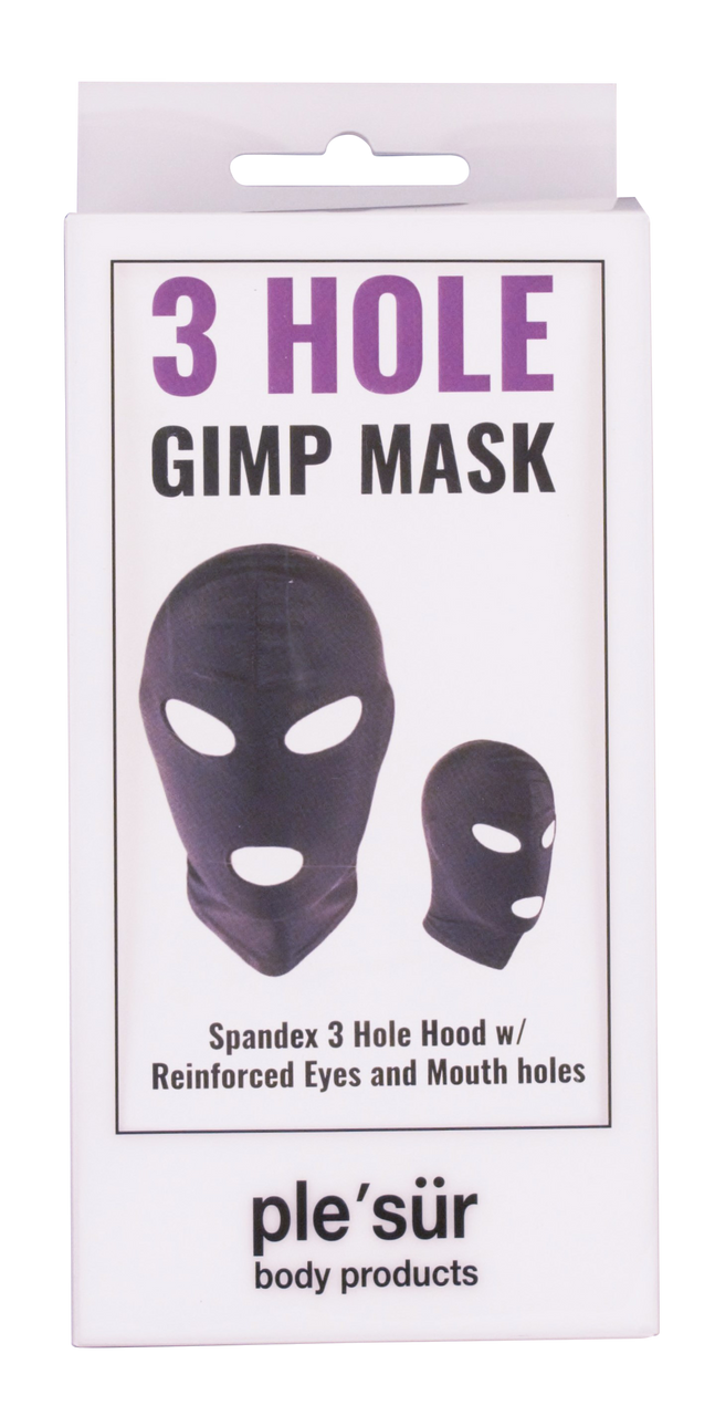 Gimp Mask - Spandex 3 Hole Hood