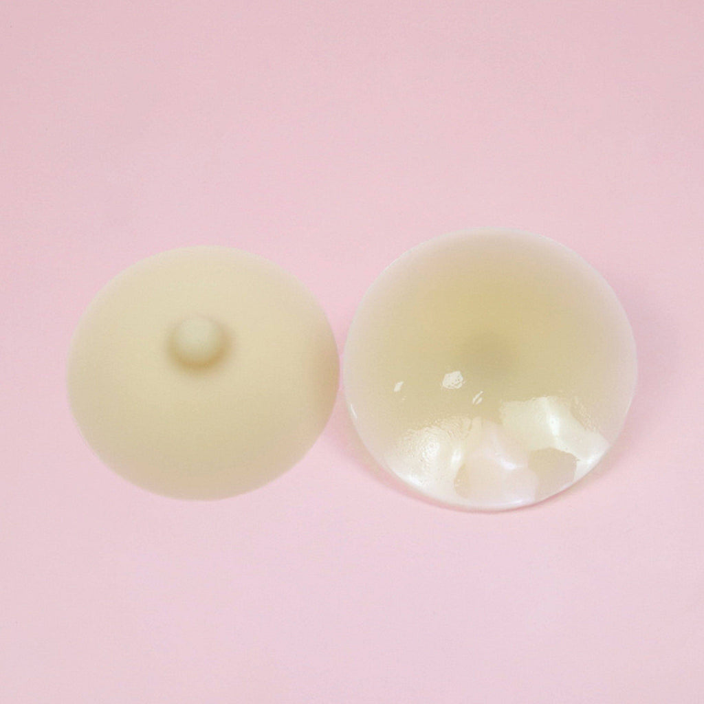 NuNip Champagne Nude Nipple Reusable Silicone Nipple Cover Pasties