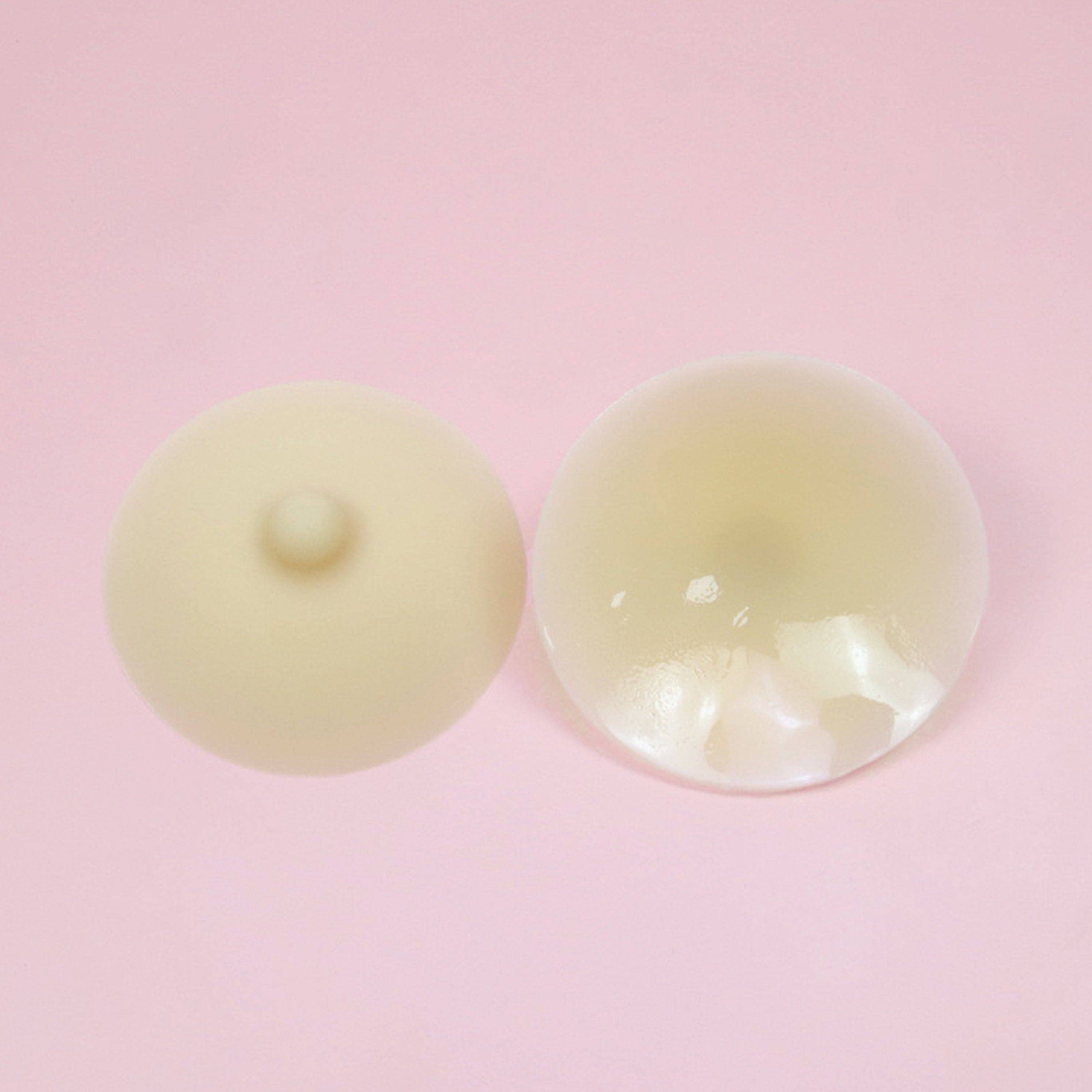 NuNip Champagne Nude Nipple Reusable Silicone Nipple Cover Pasties