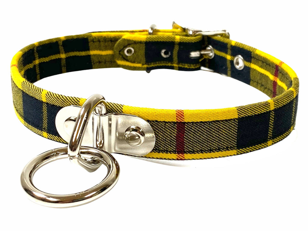 PLAID BONDAGE COLLAR