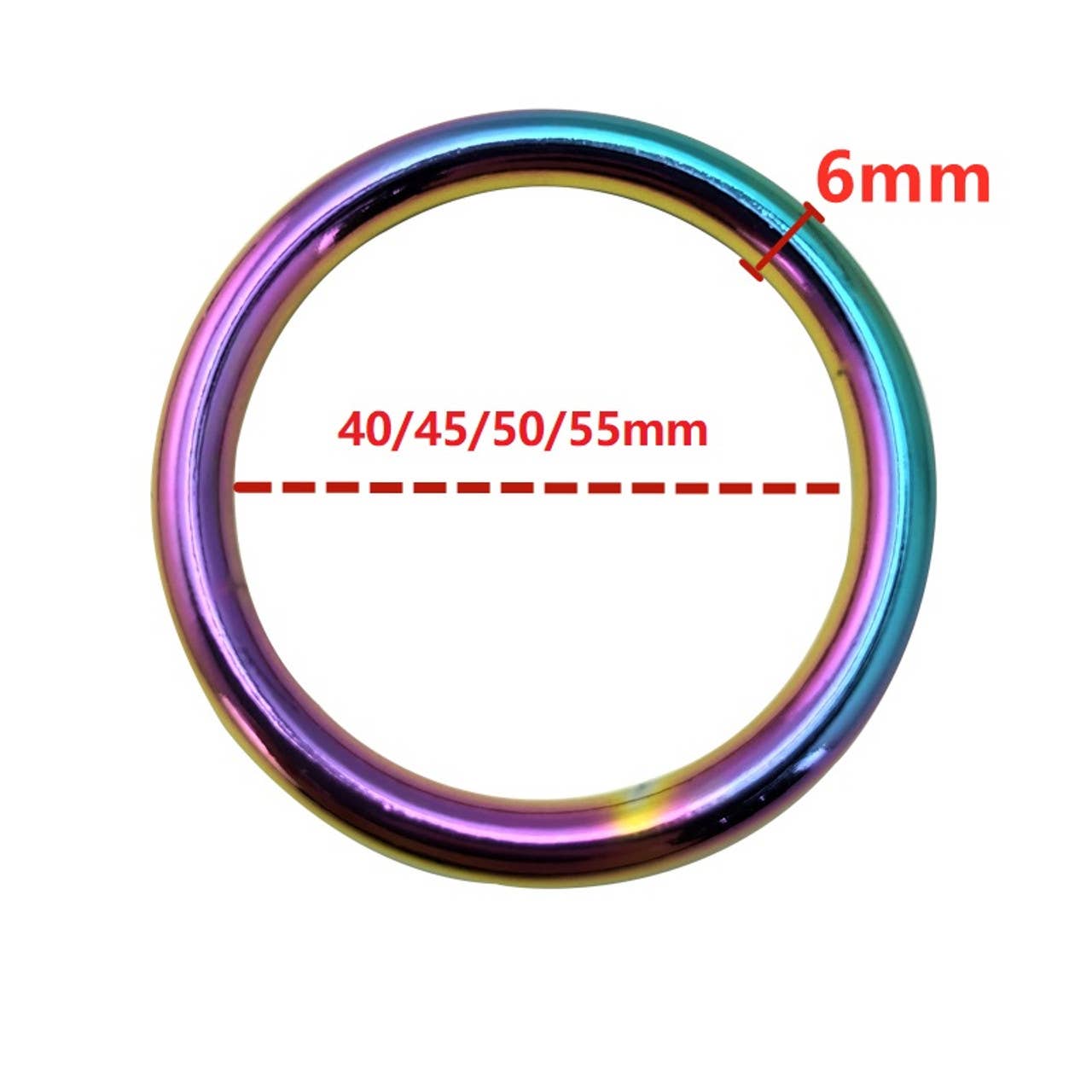 Cockring - Seamless Stainless Steel Penis Ring