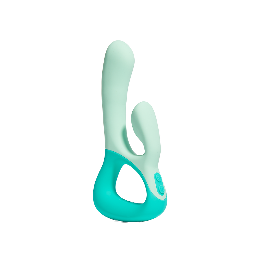 Clutch Dual-Stimulating Rabbit Vibrator Sex Toy