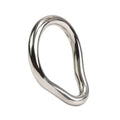 Cock Ring Stainless Steel with Periunium Nub Size 2"