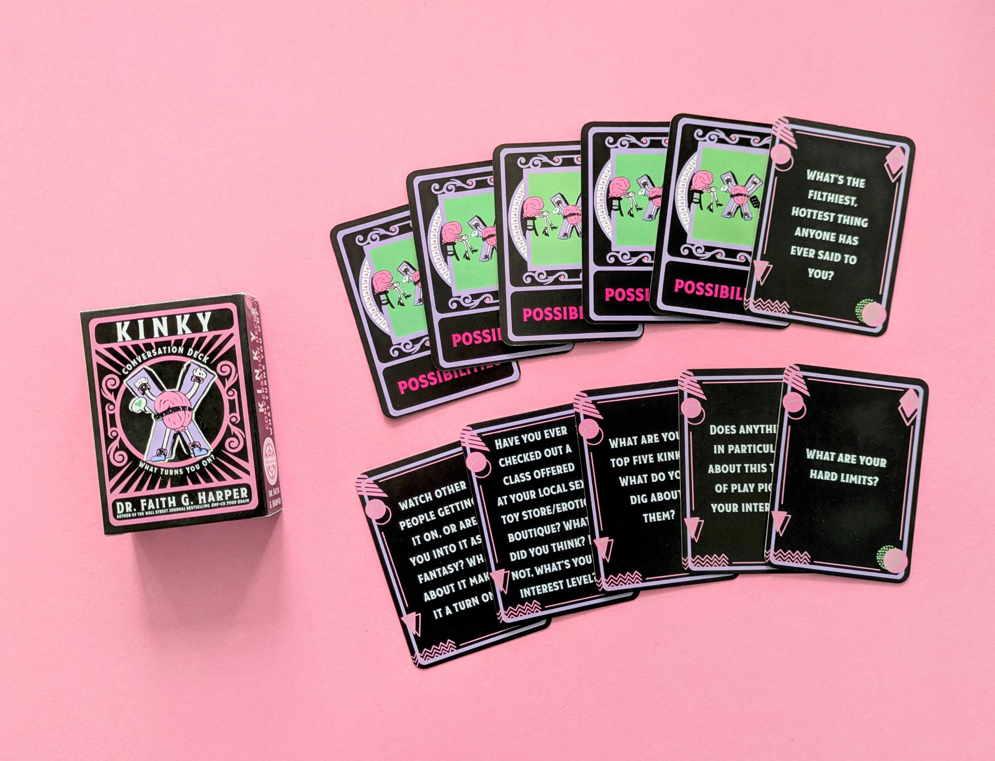 Kinky Conversation Deck: What Turns You On?