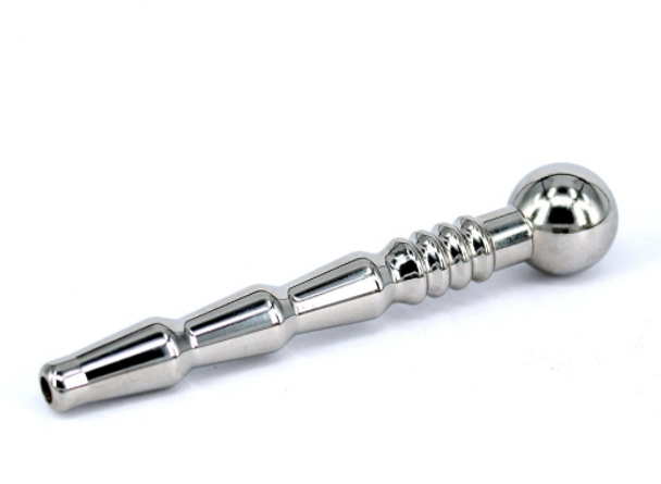 Penis Plug - Ribbed Cum Thru Sound