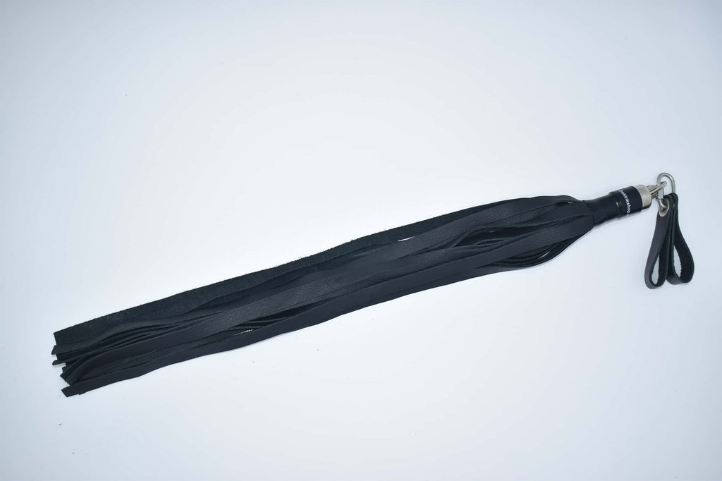 Chap Hide Floggers with Finger Loops