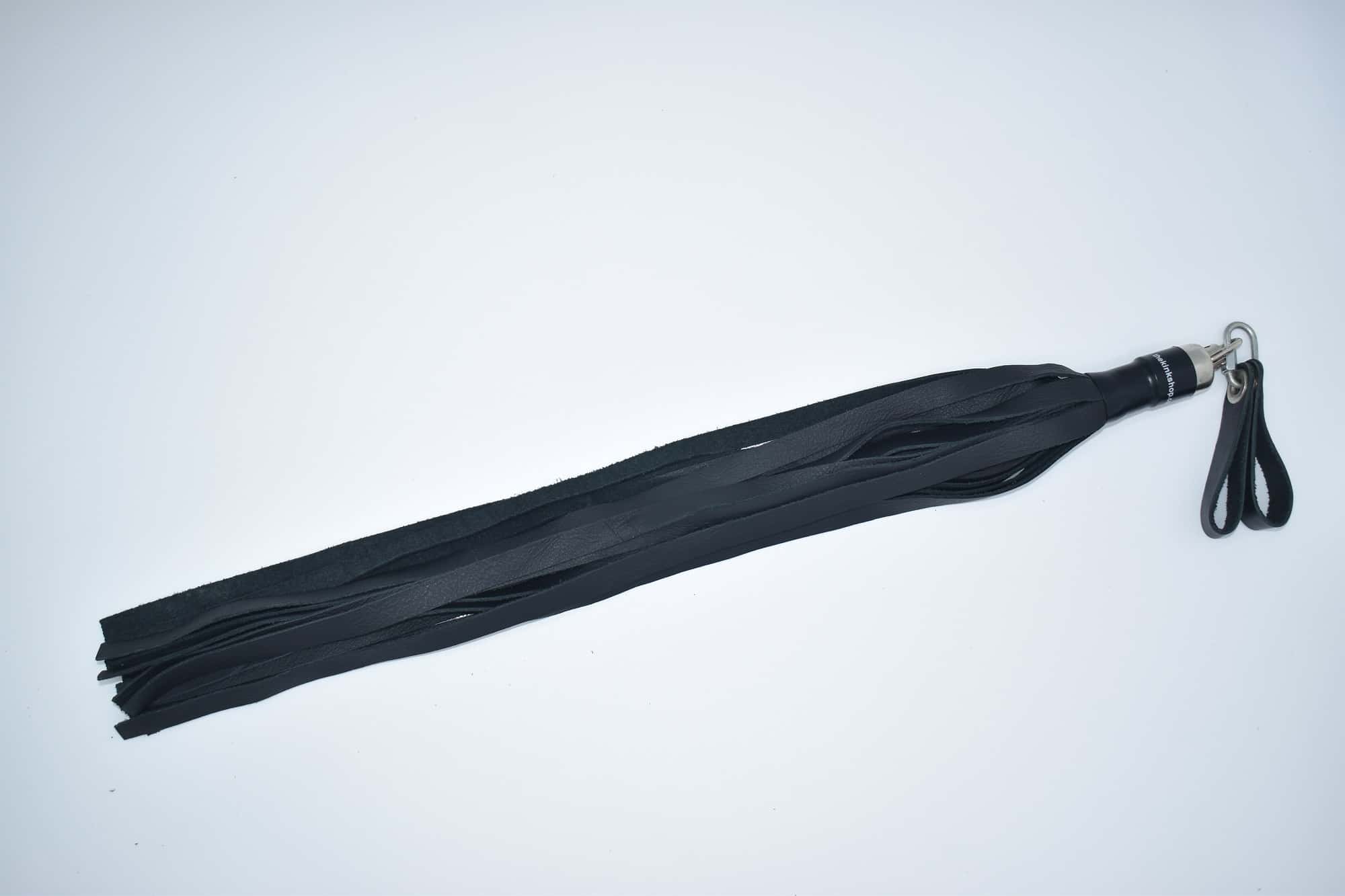 Chap Hide Floggers with Finger Loops