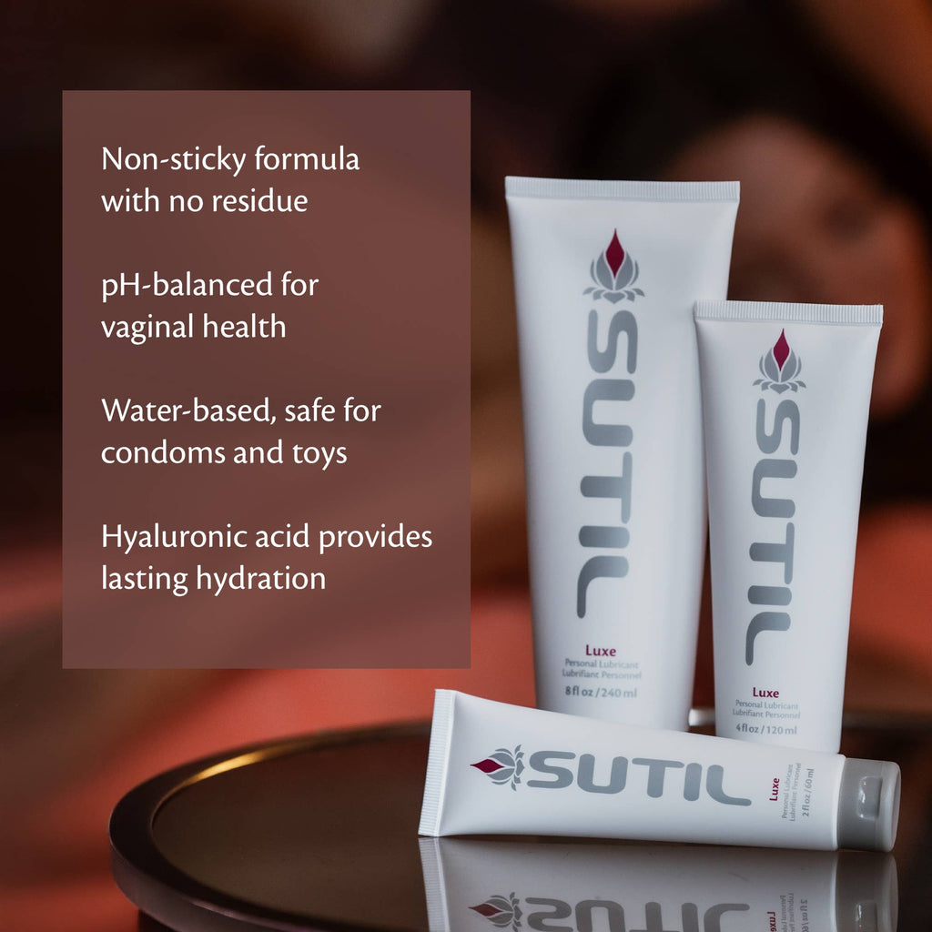 Sutil Luxe - Water-based Lubricant with Hyaluronic Acid