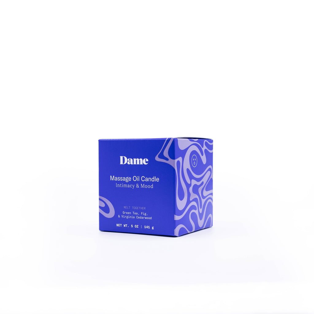 Massage Oil Candle – Melt Together | Green Tea & Fig