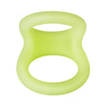 Forto F-22 Liquid Silicone Cock & Ball D-Ring Medium Glow
