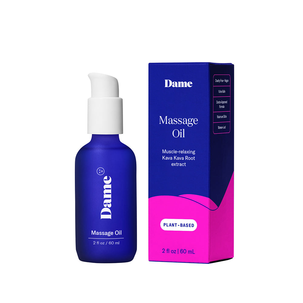 Dame Sex Oil Massage Oil 2 oz.