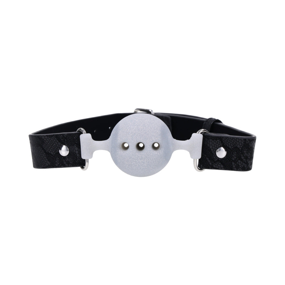 Sportsheets Sex & Mischief Lace Silicone Breathable Ball Gag