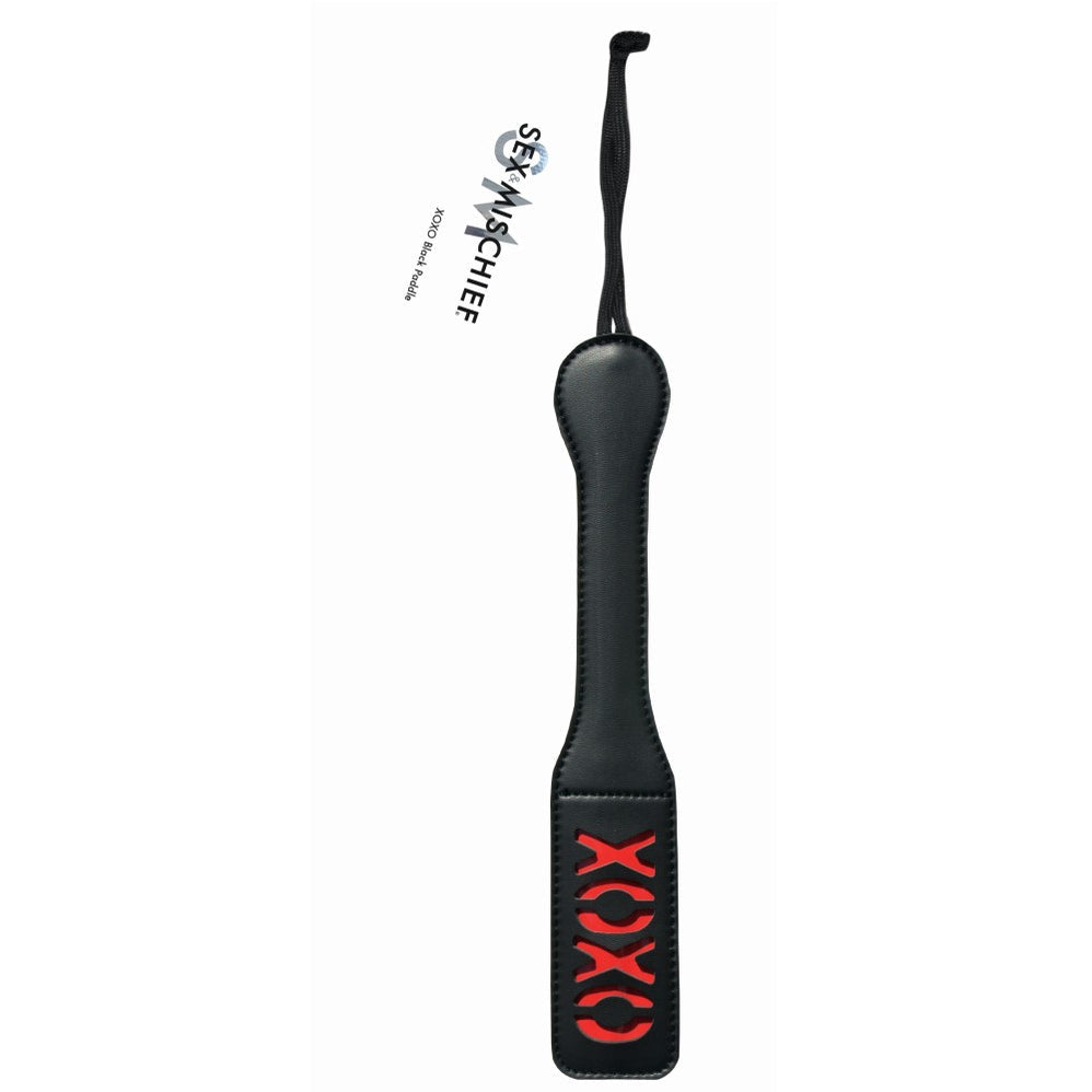 'XOXO' Paddle - Black