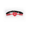 Breathable Heart-Shaped Silicone Ball Gag