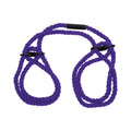 Merci Restrain Hemp Wrist or Ankle Cuffs - Violet
