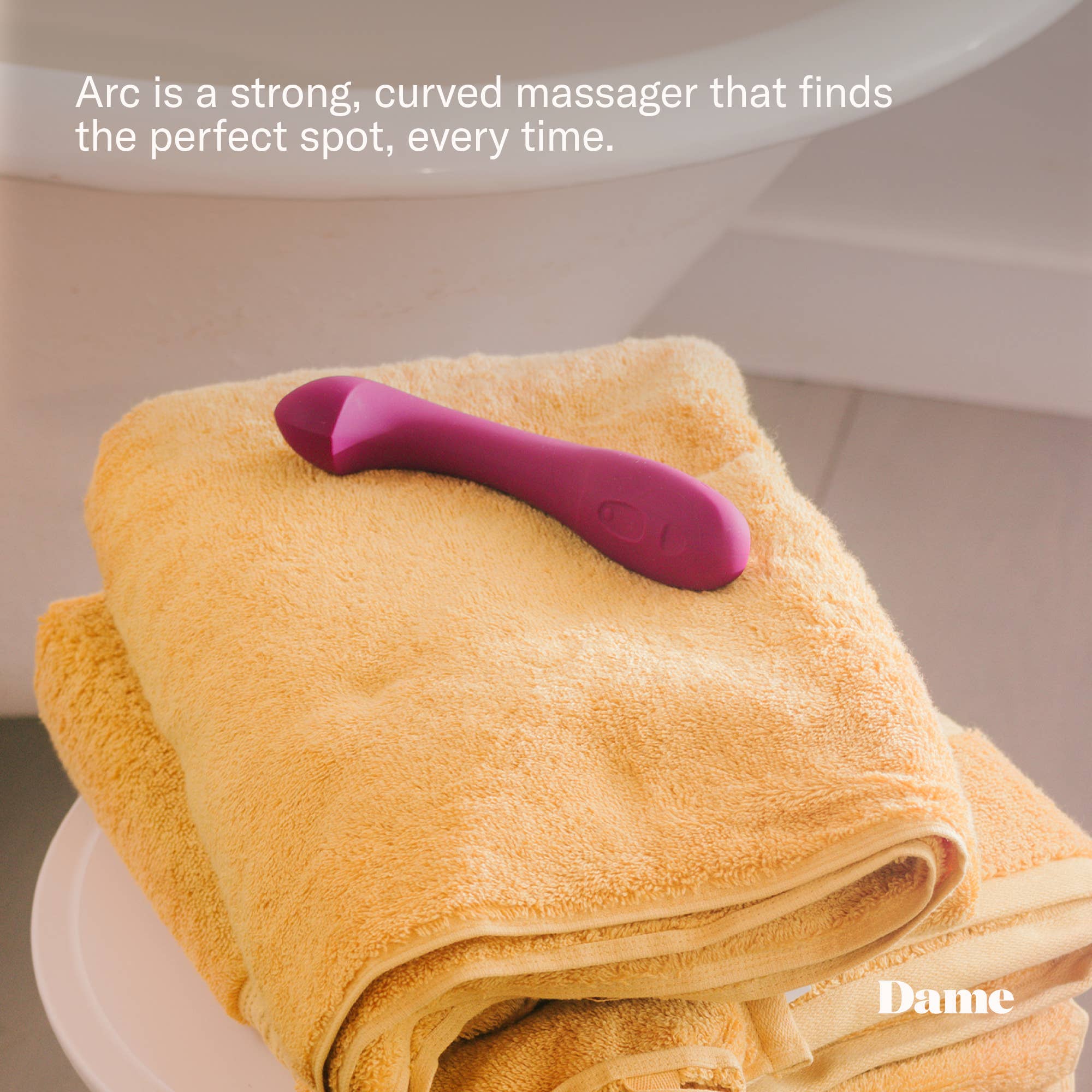 Arc Vibrator - Plum | G-Spot & Clitoral Stimulation