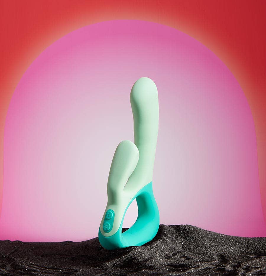 Clutch Dual-Stimulating Rabbit Vibrator Sex Toy