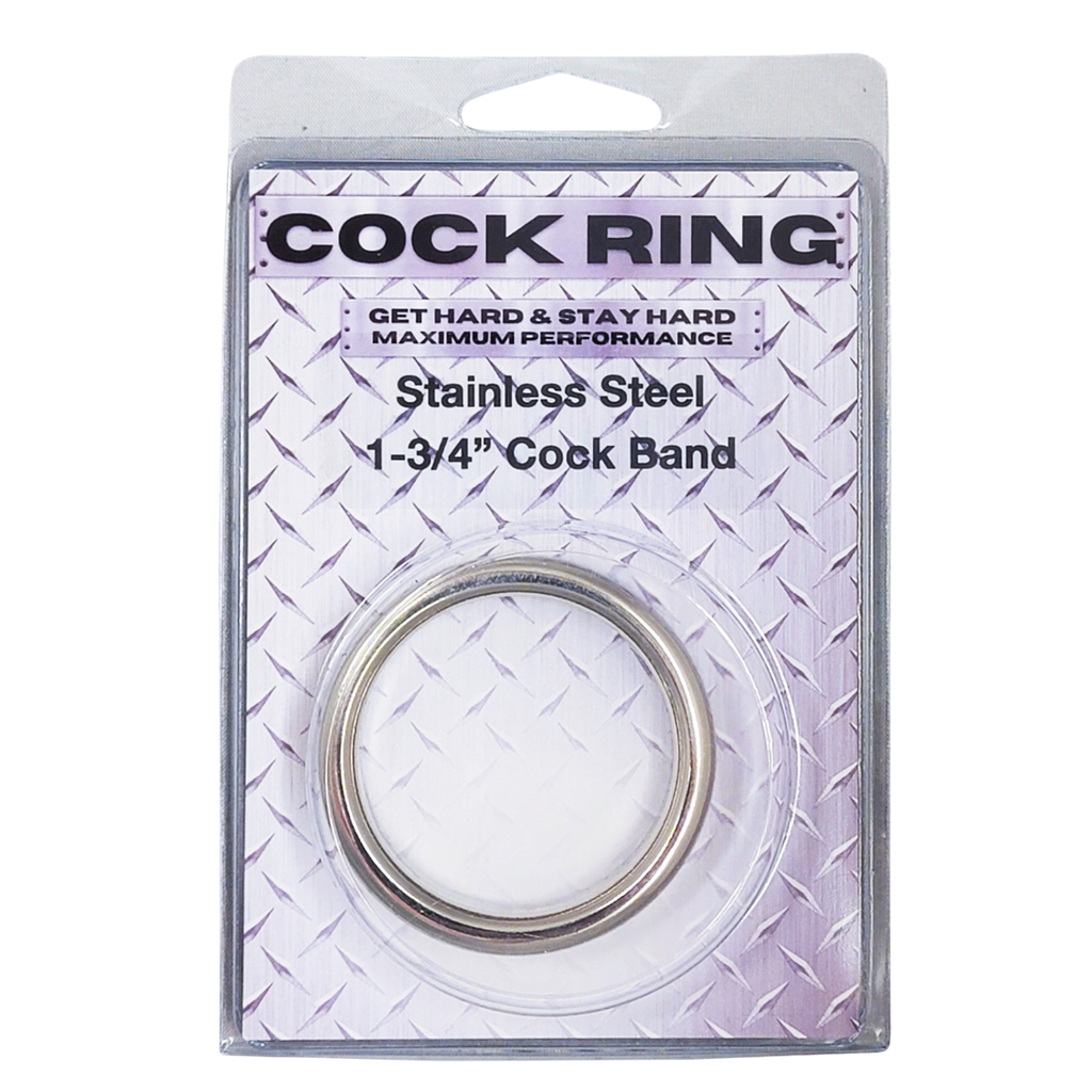 Cockring - Seamless Stainless Steel Penis Ring