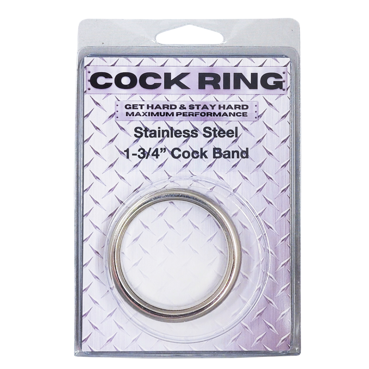 Cockring - Seamless Stainless Steel Penis Ring