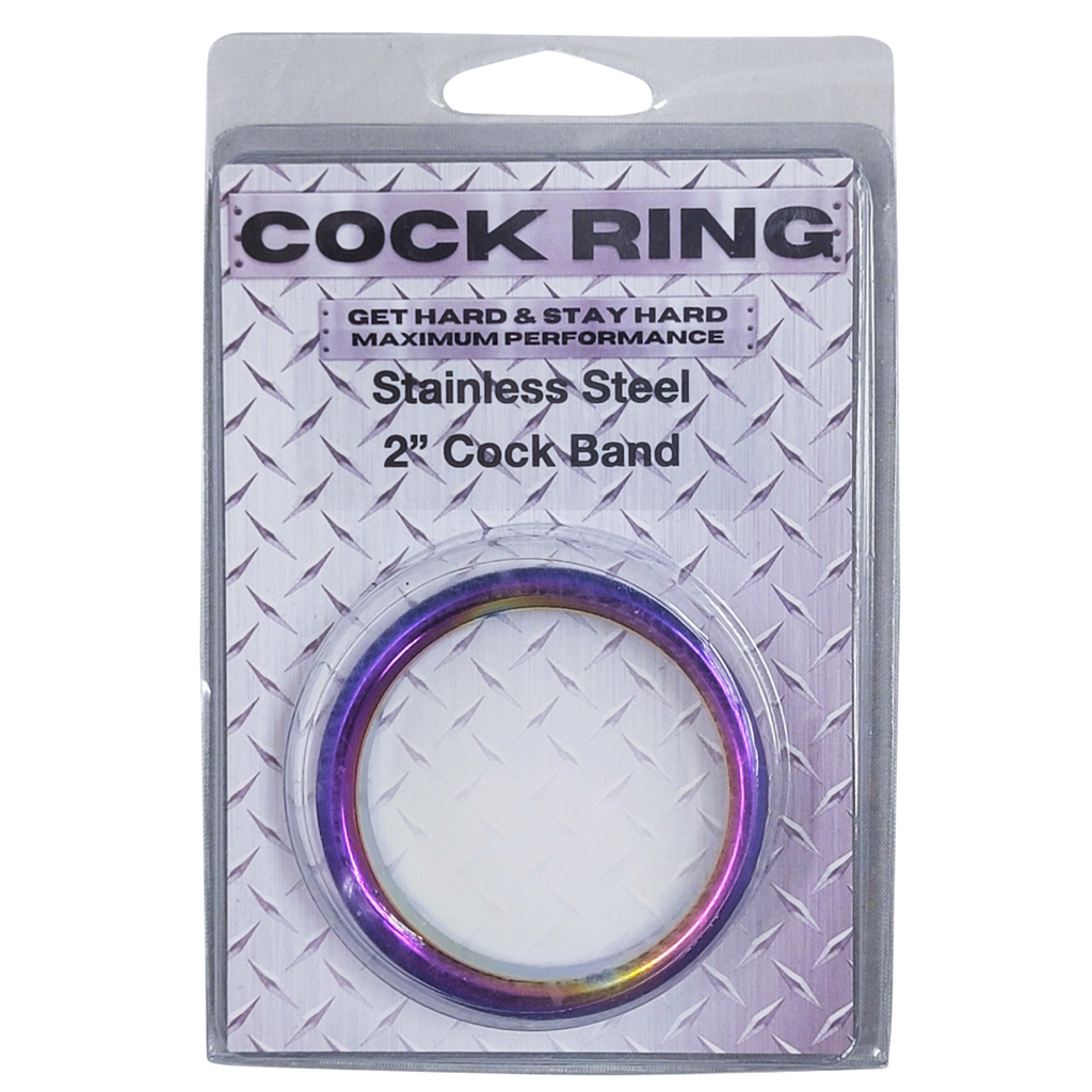 Cockring - Wide Band Stainless Steel Penis Ring