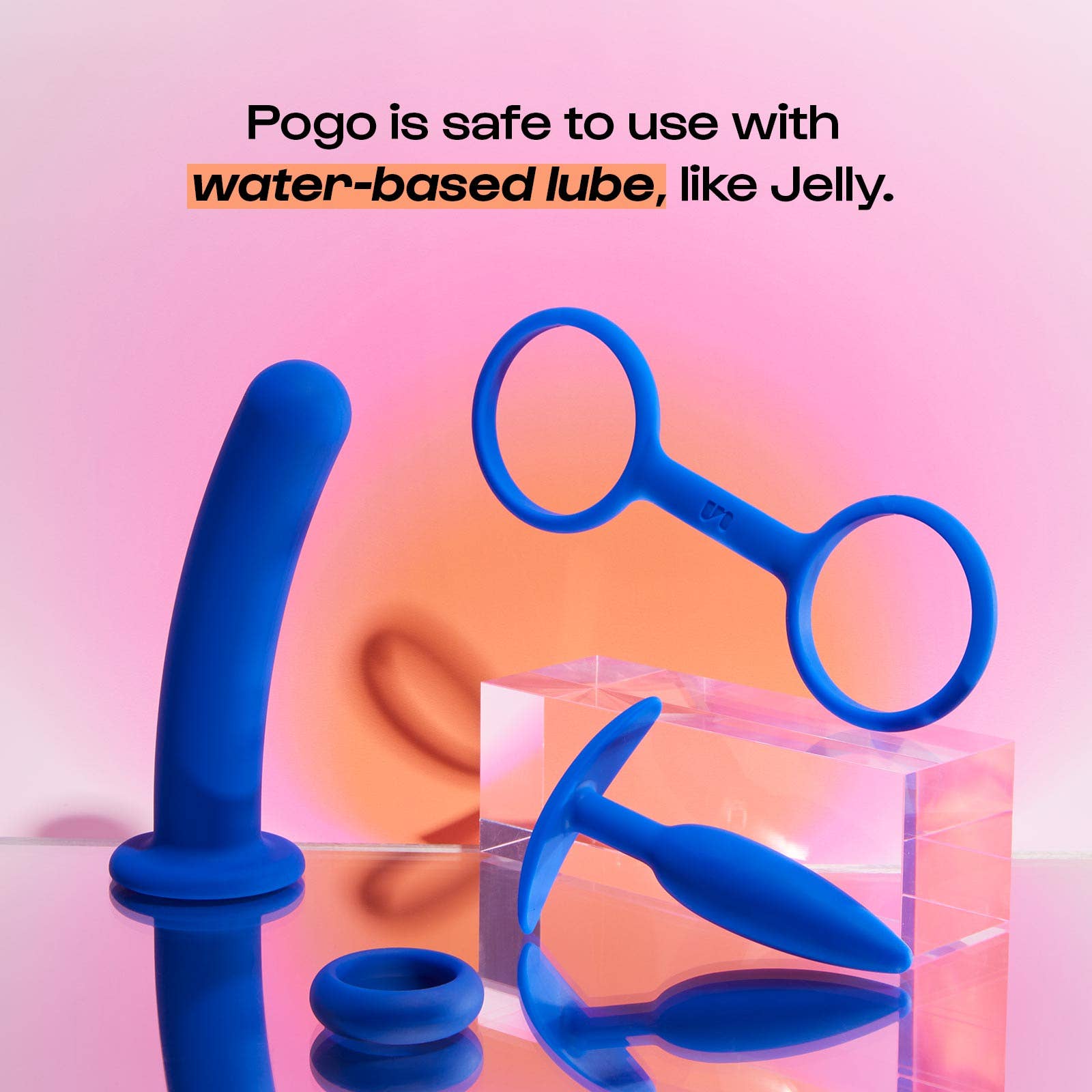 Pogo Midsize Silicone Harness-Compatible Sex Toy