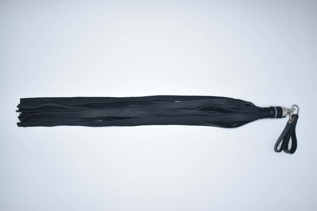 Chap Hide Floggers with Finger Loops