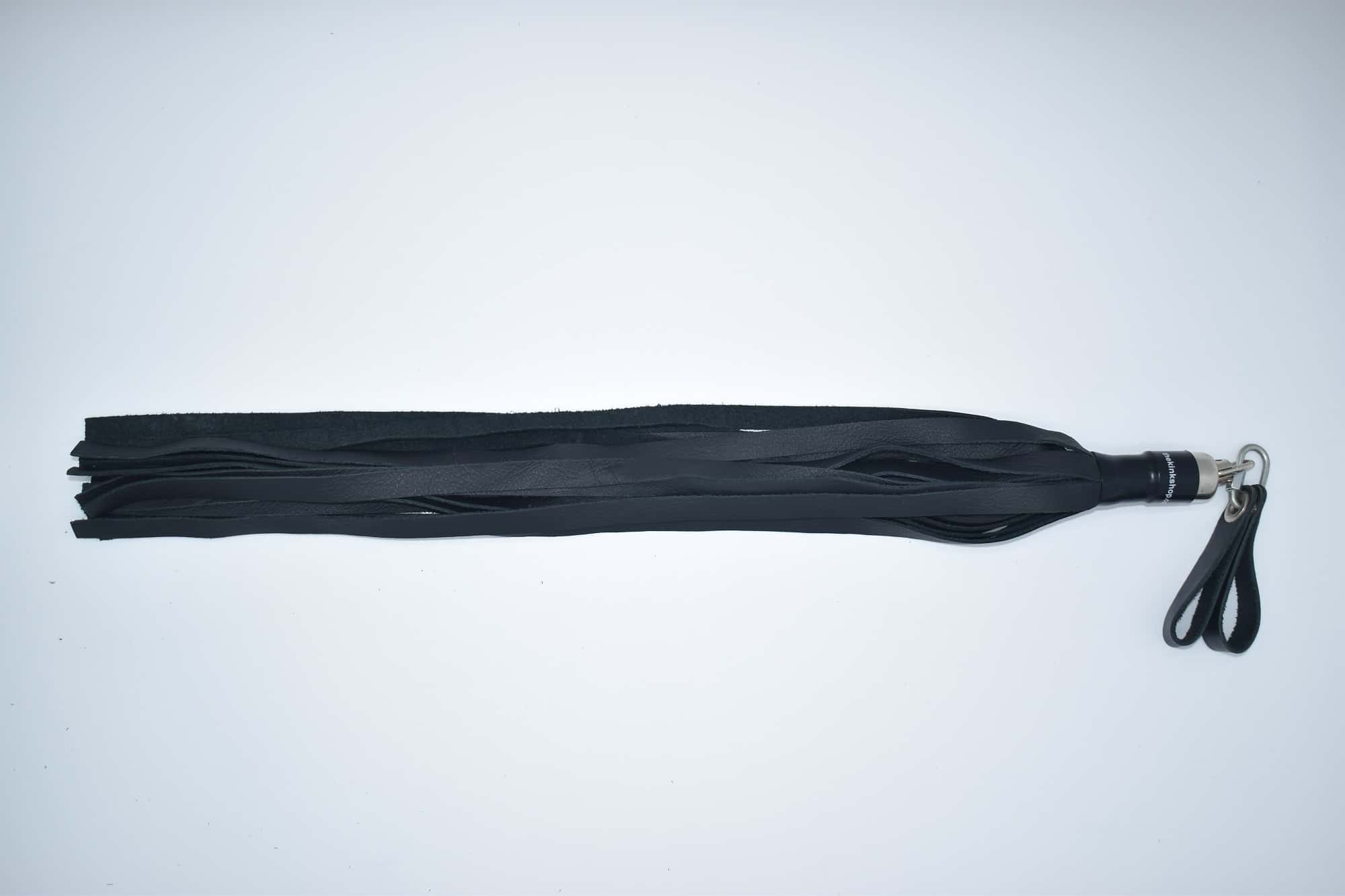 Chap Hide Floggers with Finger Loops