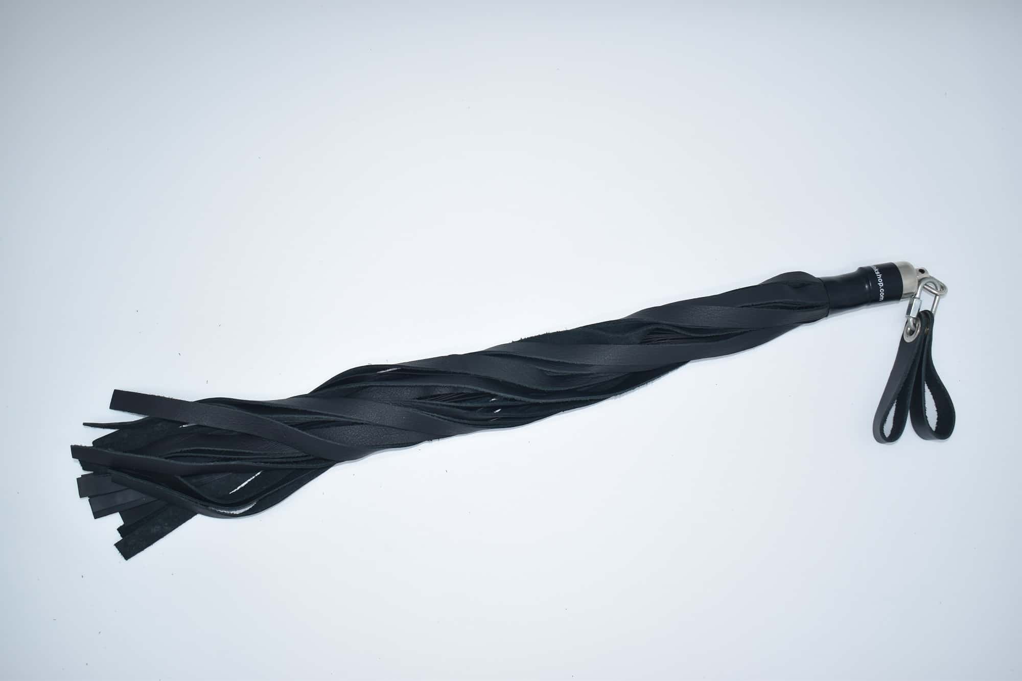 Chap Hide Floggers with Finger Loops