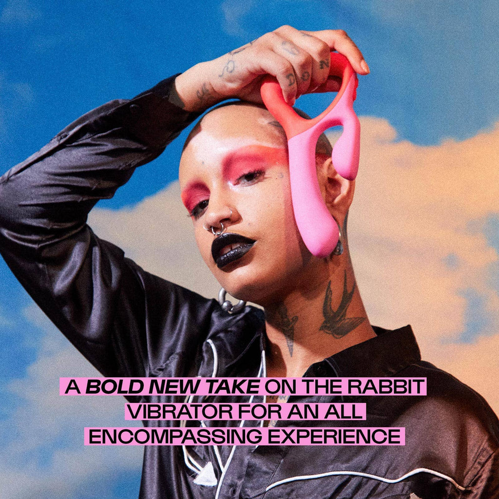 Clutch Dual-Stimulating Rabbit Vibrator Sex Toy