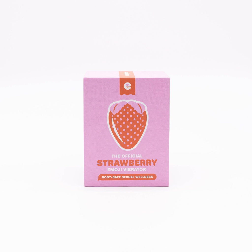 Strawberry Emojibator Suction Vibrator