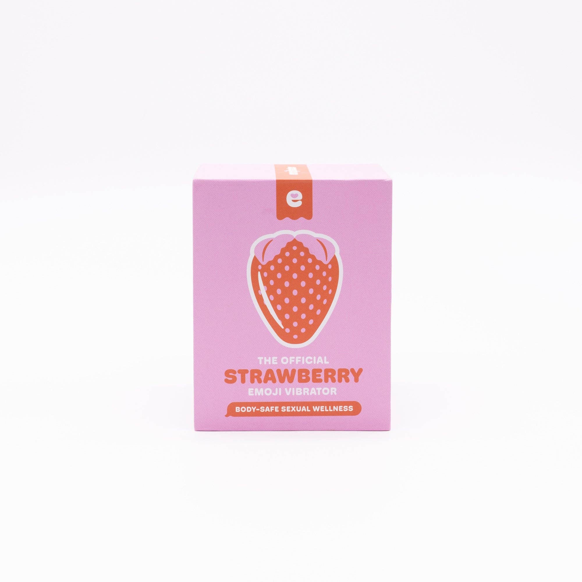 Strawberry Emojibator Suction Vibrator