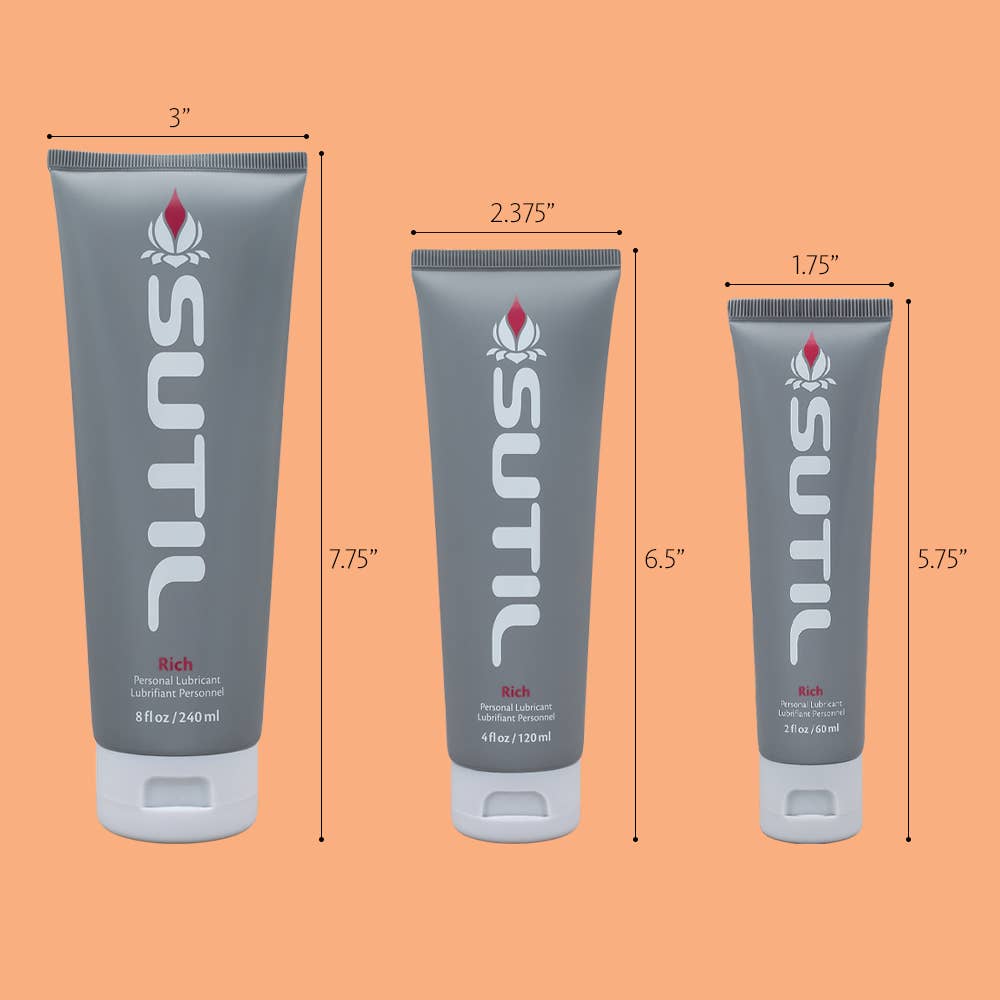 Sutil Rich - Water-based Lubricant with Hyaluronic Acid