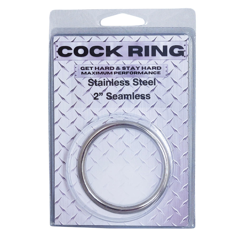 Cockring - Seamless Stainless Steel Penis Ring