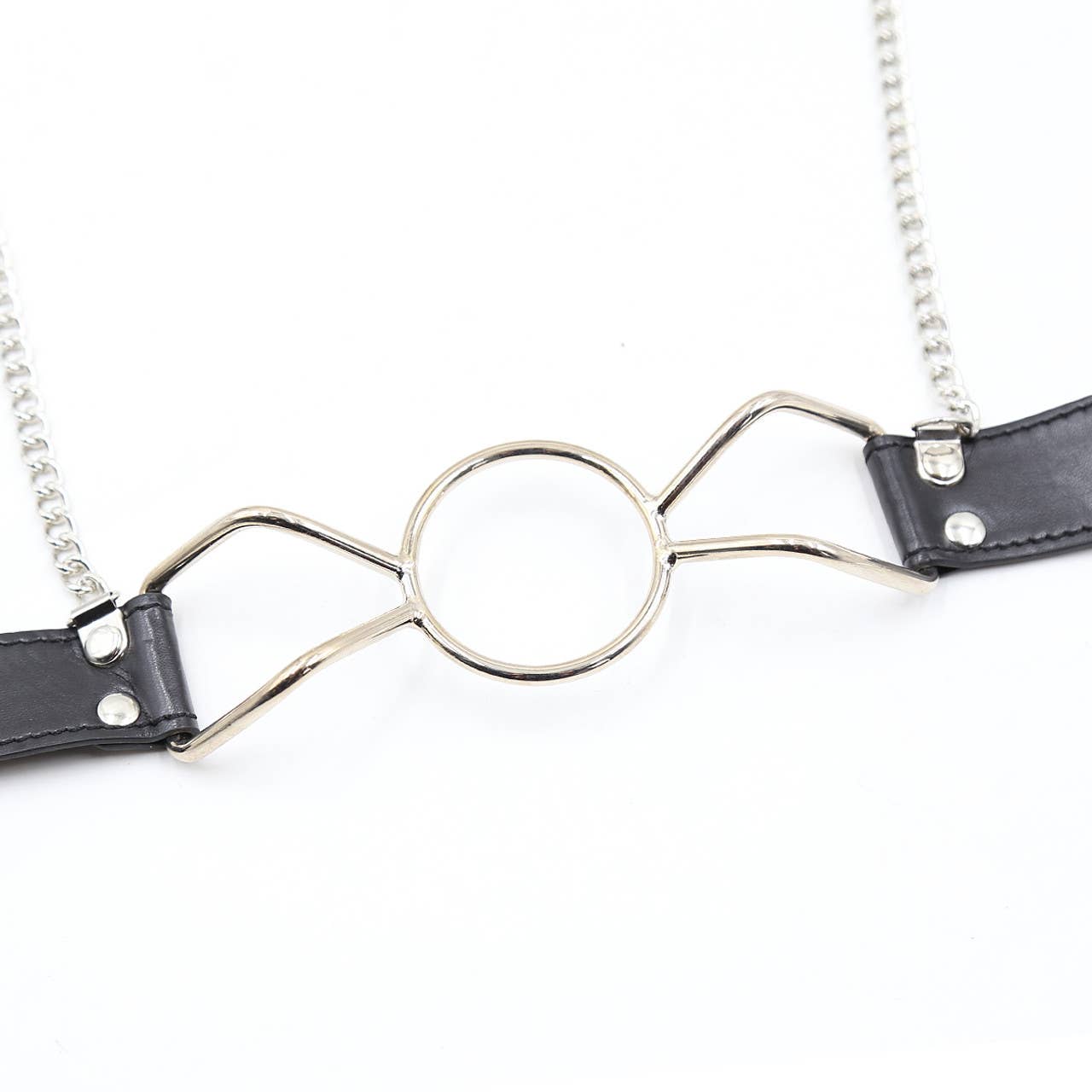 Ball Gag - Spider Gag with Adjustable Nipple Clamps