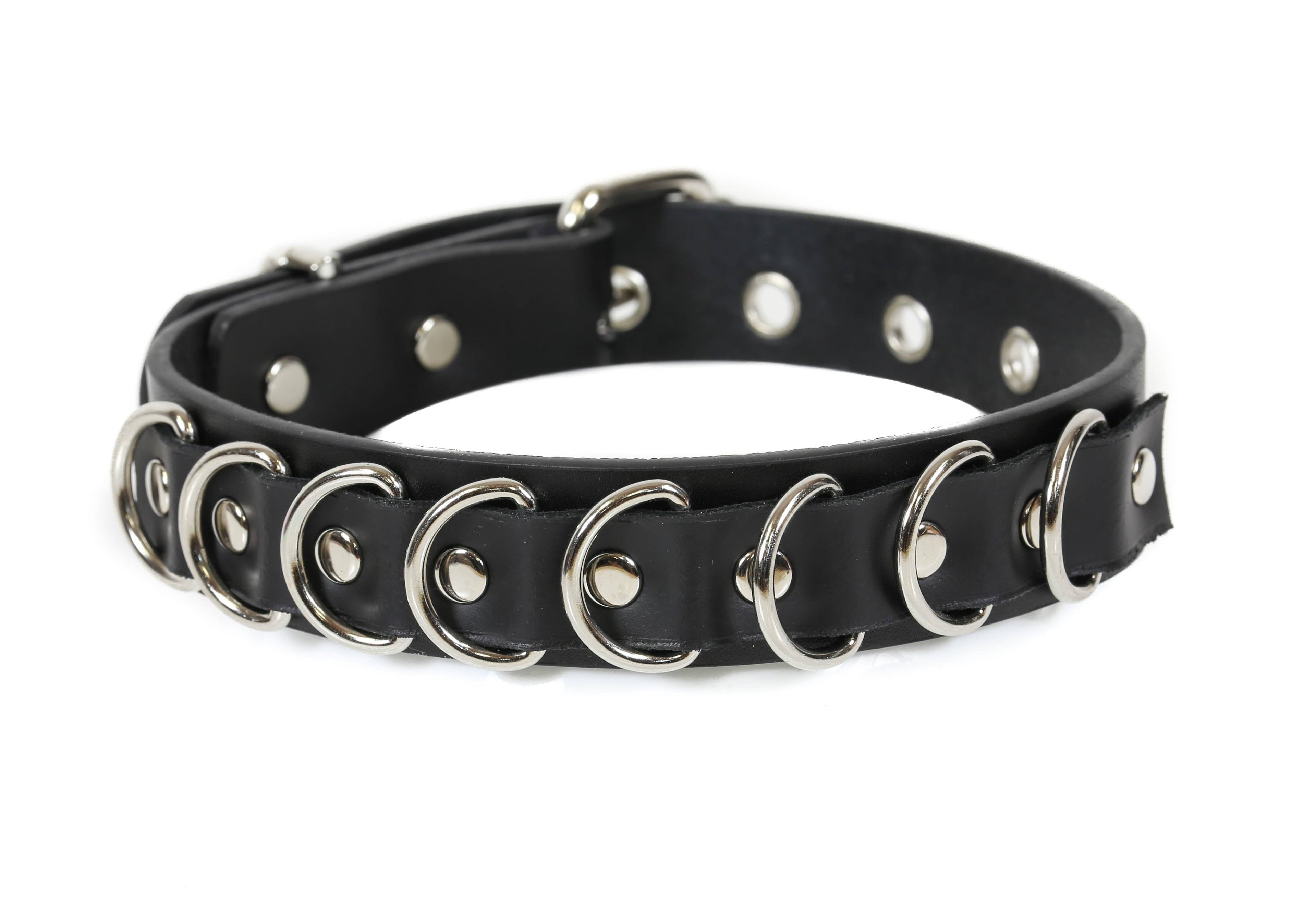 D RING BONDAGE CHOKER