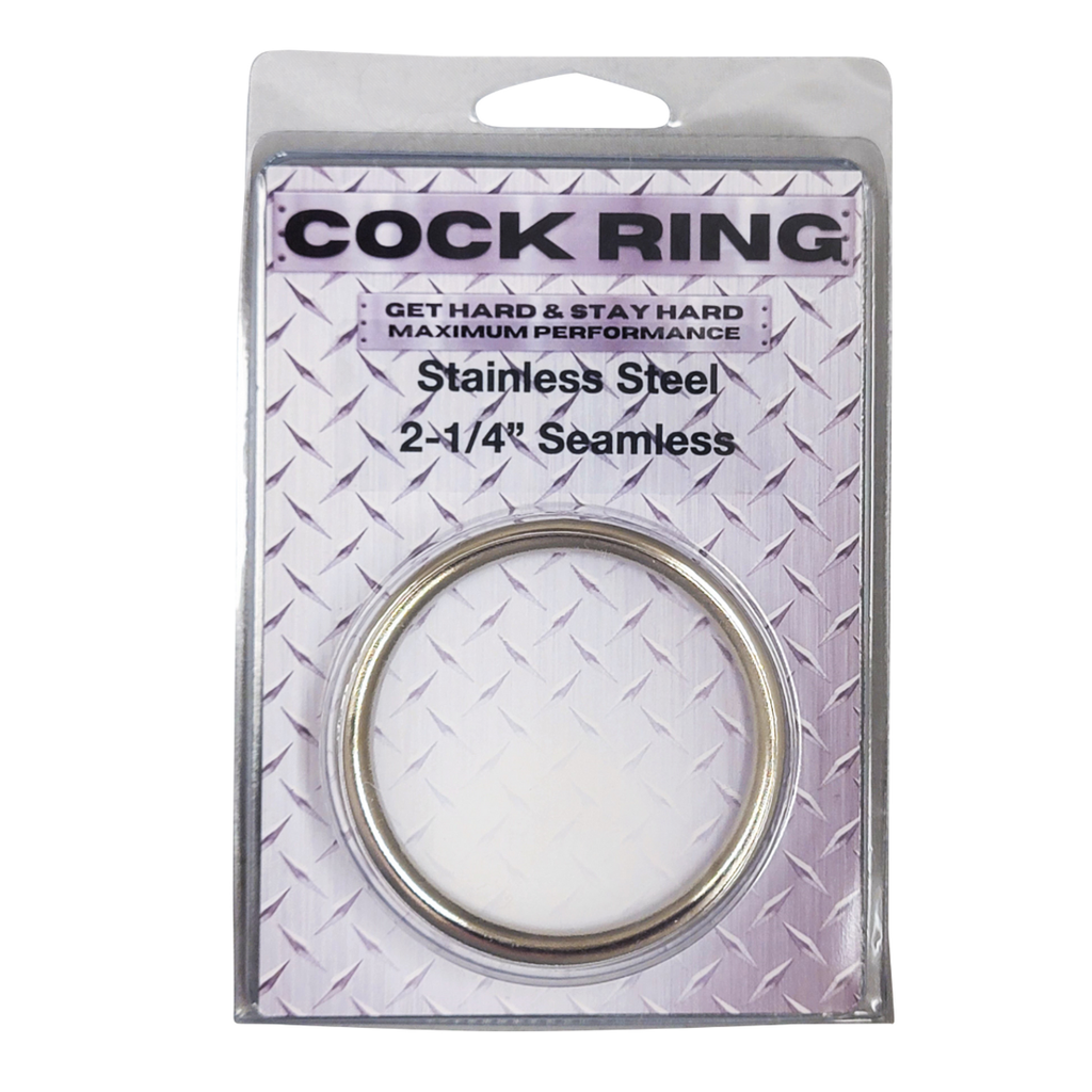 Cockring - Seamless Stainless Steel Penis Ring